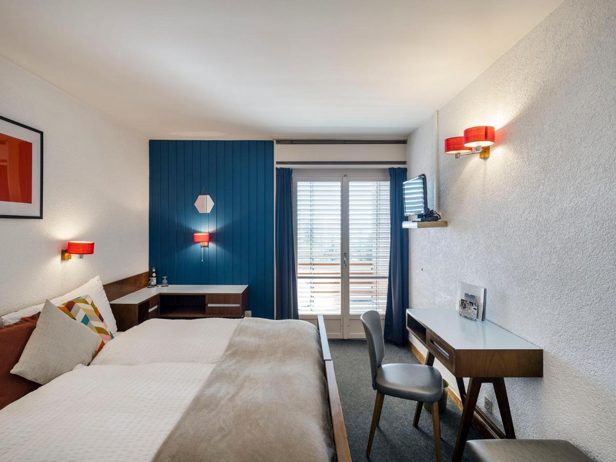 Hotel Historique Chez Elsy - Crans-Sapins Екстер'єр фото