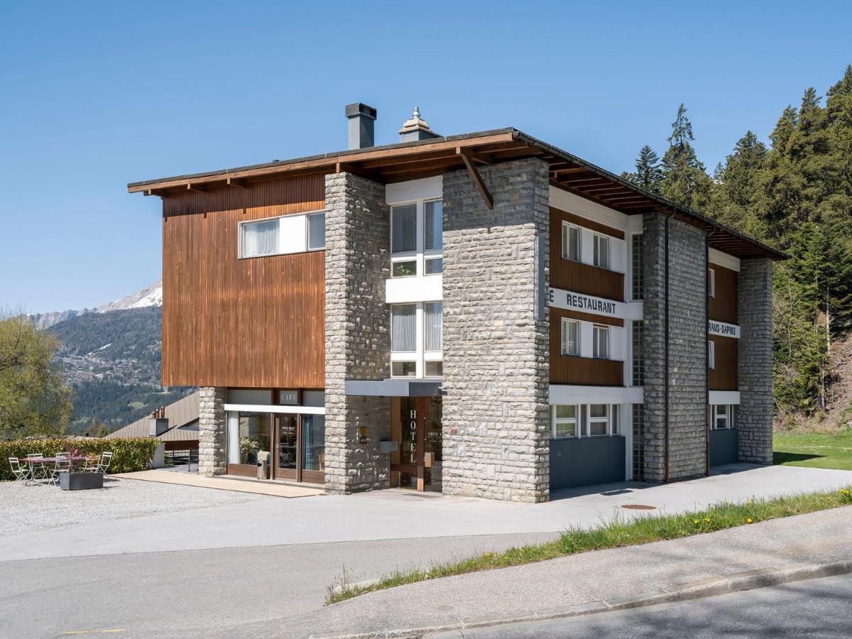 Hotel Historique Chez Elsy - Crans-Sapins Екстер'єр фото